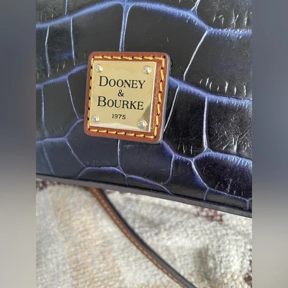 Dooney & Bourke Denison Navy Crossbody - Picture 12 of 15